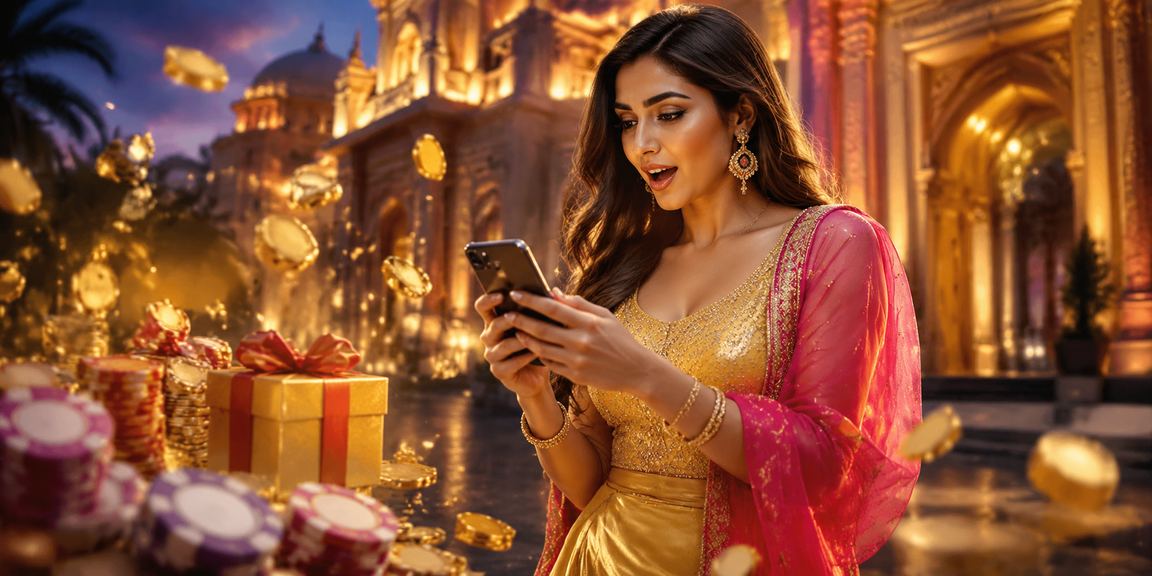 VIP Bollywood night market scene representing active cricket betting culture in India