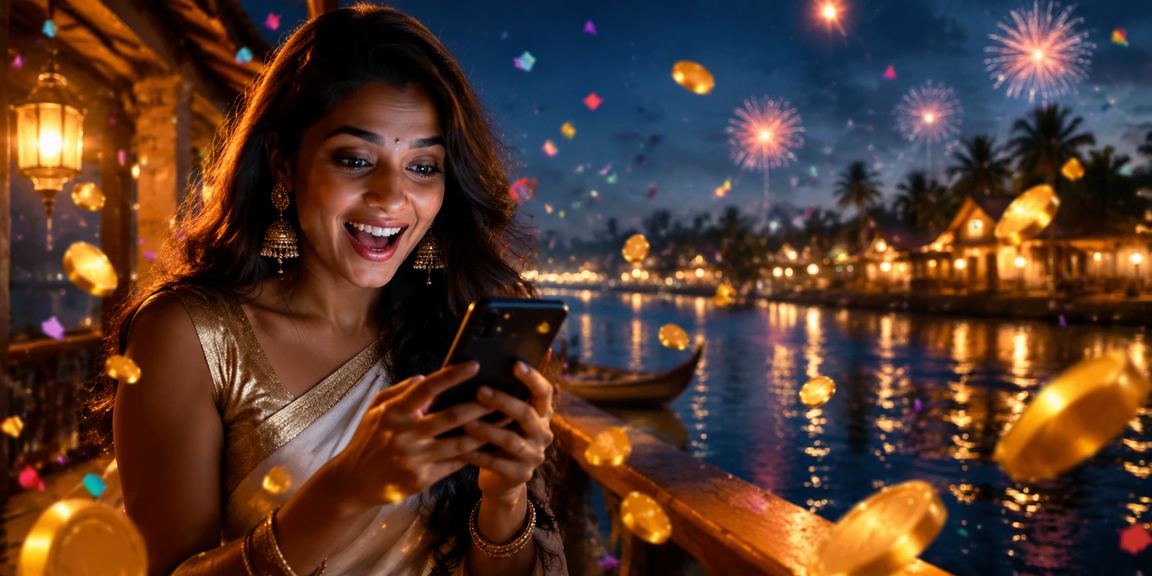 Mobile VIP casino gameplay in Kerala night market